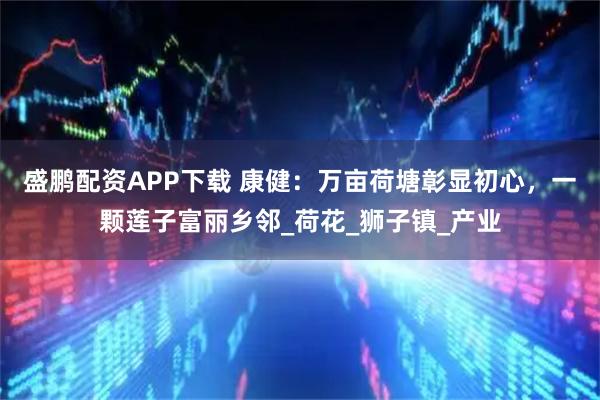 盛鹏配资APP下载 康健：万亩荷塘彰显初心，一颗莲子富丽乡邻_荷花_狮子镇_产业