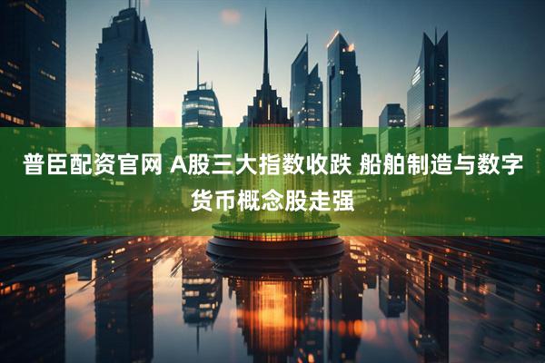 普臣配资官网 A股三大指数收跌 船舶制造与数字货币概念股走强