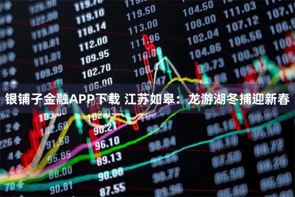 银铺子金融APP下载 江苏如皋：龙游湖冬捕迎新春