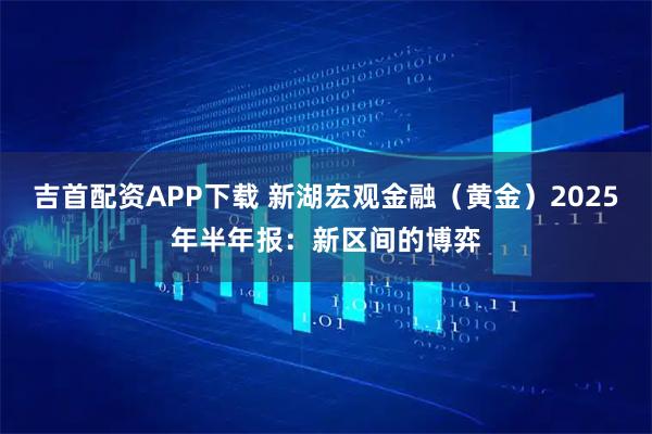 吉首配资APP下载 新湖宏观金融（黄金）2025年半年报：新区间的博弈